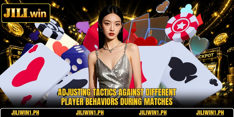 Adjusting tactics against different player behaviors during matches