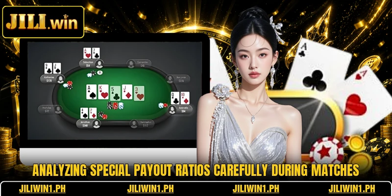 Analyzing special payout ratios carefully during matches