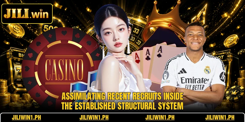 Assimilating recent recruits inside the established structural system