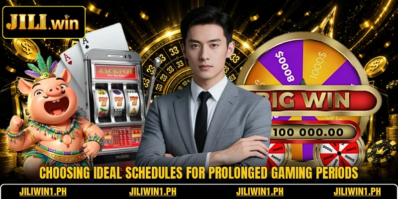 Choosing ideal schedules for prolonged gaming periods