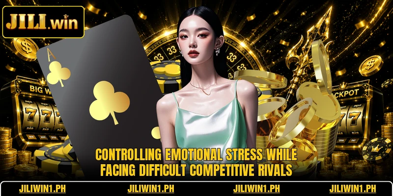 Controlling emotional stress while facing difficult competitive rivals