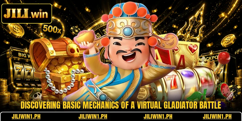 Discovering basic mechanics of a virtual gladiator battle