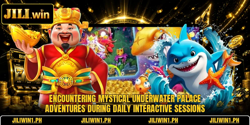 Encountering mystical underwater palace adventures during daily interactive sessions