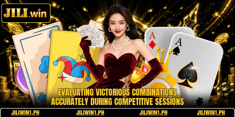 Evaluating victorious combinations accurately during competitive sessions