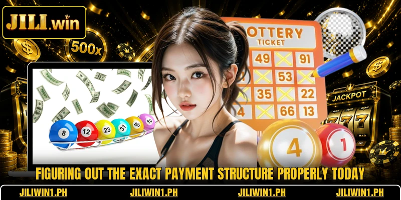 Figuring out the exact payment structure properly today