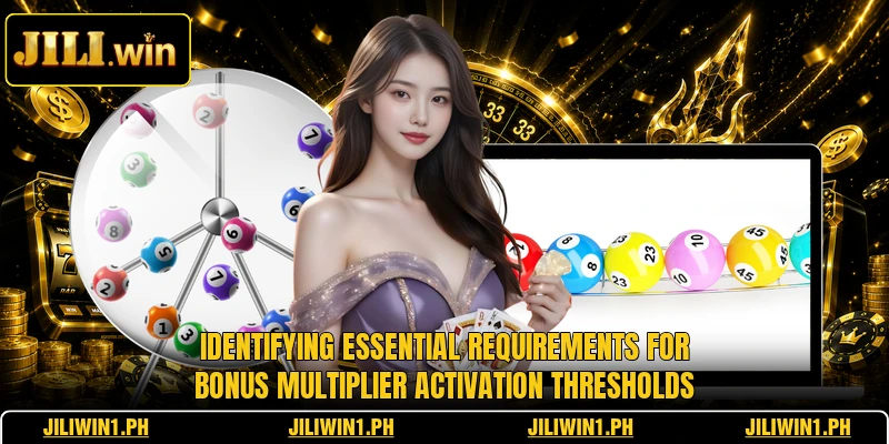 Identifying essential requirements for bonus multiplier activation thresholds