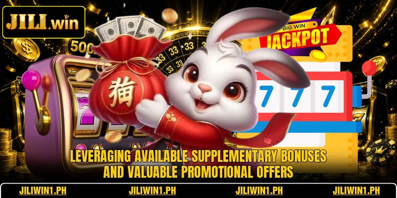 Leveraging available supplementary bonuses and valuable promotional offers