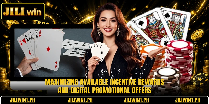 Maximizing available incentive rewards and digital promotional offers