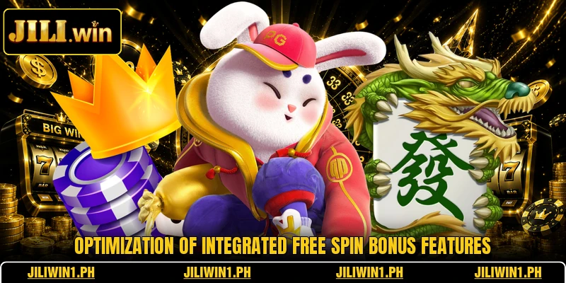 Optimization of integrated free spin bonus features