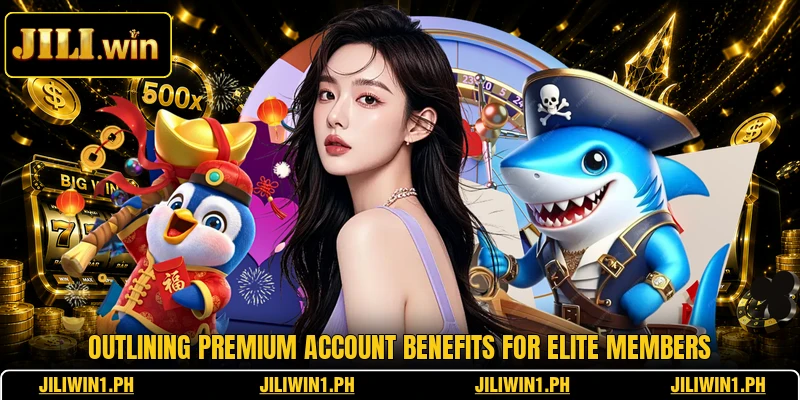 Outlining premium account benefits for elite members
